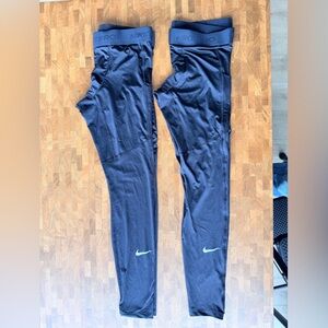 Nike Pro Men's Black Running Leggings